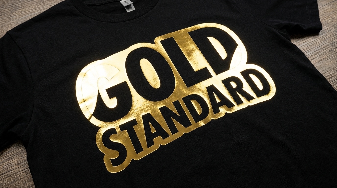 Detalle DTF PREMIUM (ORO, GLITTER)